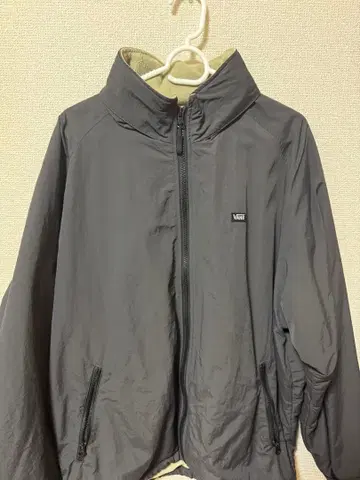 VANS 그레이 나일론 자켓