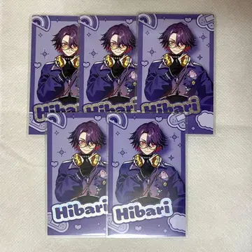 니지산지 와타라이 히바리 데코라모드 폴라로이드풍 카드