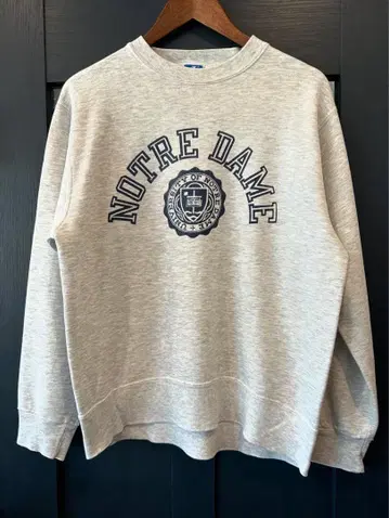 구제 의류 champion 칼리지 로고 맨투맨 Notredame
