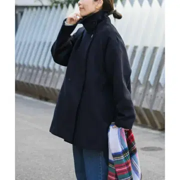 어반 리서치 doors 미들 기장 코트 미사용