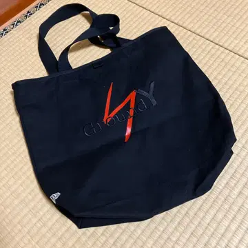 Ground Y 토트백 블랙 New Era