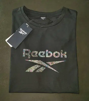 리복 드라이 T셔츠 여성용 블랙 M