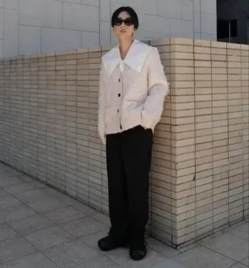 마차트 machatt 노블 러쉬 가디건 핑크