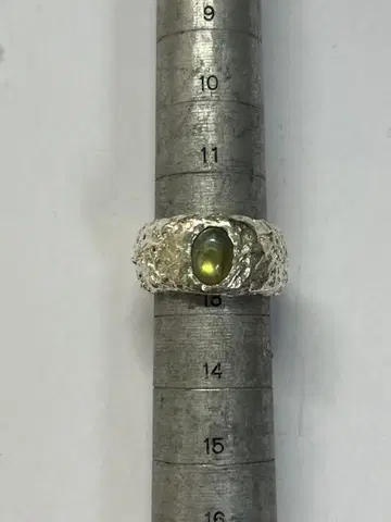 핸드메이드 실버 반지 래브라도 라이트 원석 세팅 12호