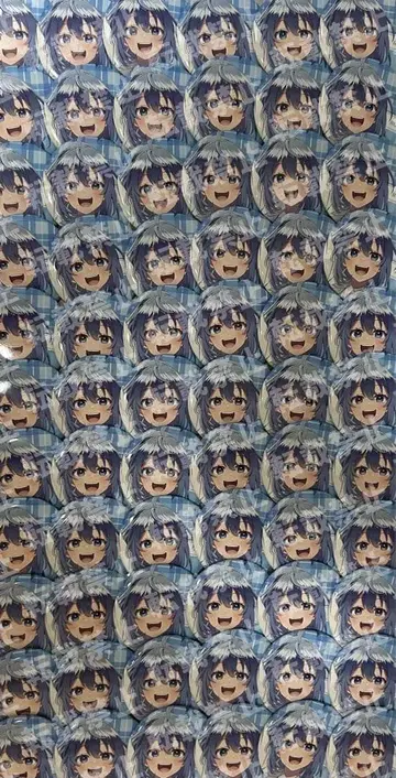 컬러풀 피치 루나 파라피치 캔뱃지