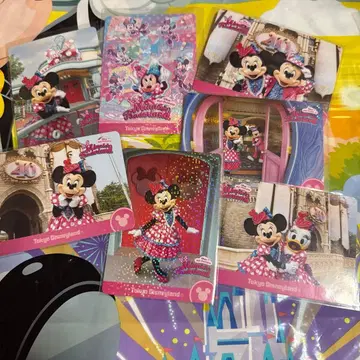 디즈니 팔팔루자 미니 팬 컬렉션 카드 미니 7장