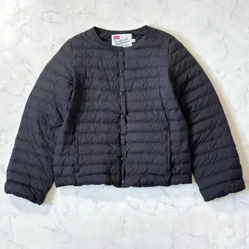 트래디셔널 웨더웨어 아크리 다 숏 라이트 다운 블랙 sx8