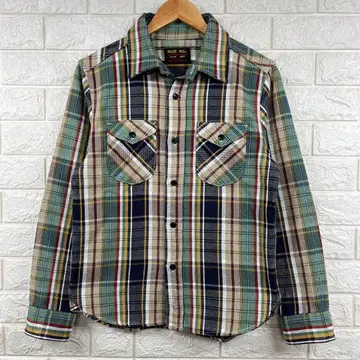 미사용 UES 엑스트라 헤비 플란넬 셔츠 플란넬 셔츠 1
