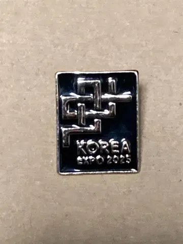 오사카 간사이 박람회 한국관 핀 배지