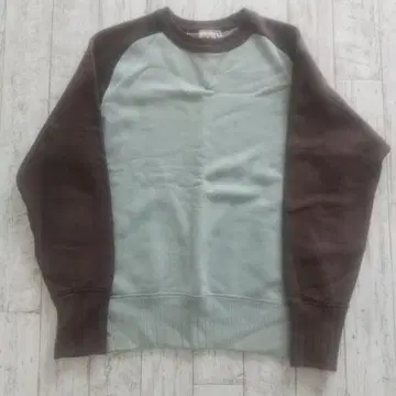 투 문 레어 컬러 크루넥 맨투맨 민트 초코