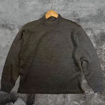 구제 의류 하이넥 모크넥 남성용 여성용 스웨터 긴팔 니트 겨울