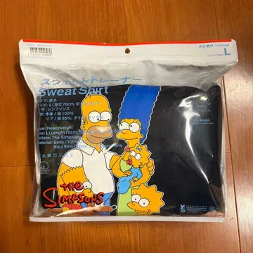 패밀리마트 한정 맨투맨 트레이닝복 / 심슨 L