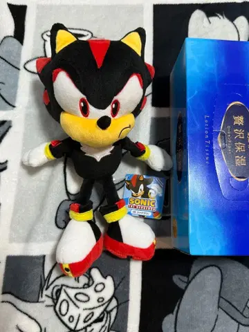 이사 처분 정품 소닉 쉐도우 봉제 인형