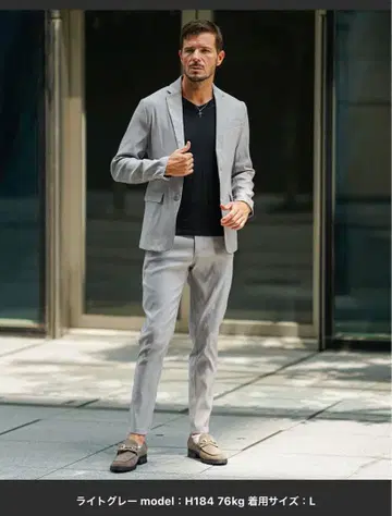 SOMEDIFF 셋업 남성용 수트 캐주얼 스키니 슬림