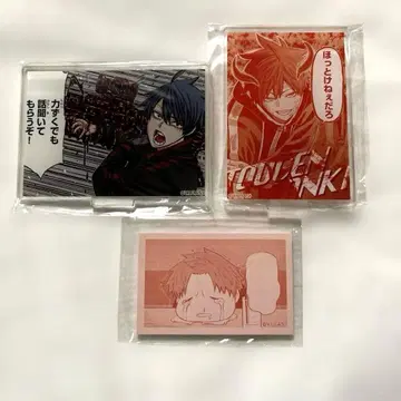 도원암귀 이치노세 시키 온라인 복권 가챠 파티 아크릴 스탠드 부채