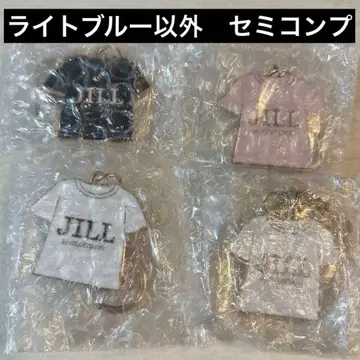 JILL by JILLSTUART 로고T셔츠 메탈 키링 세트 4종