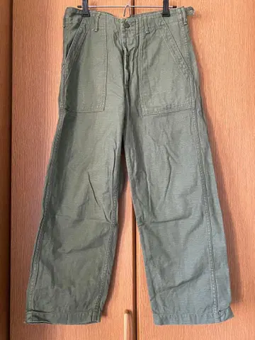 오어슬로우 orslow U.S.ARMY 퍼티그 팬츠 베이커 팬츠