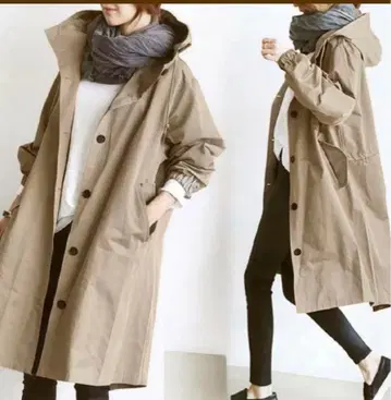 트렌치코트 베이지 코트 베이지 출퇴근용으로도