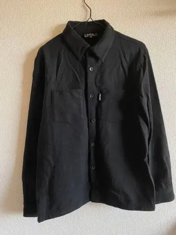 A.P.C. 아페쎄 긴팔 셔츠 울 셔츠 XS 블랙
