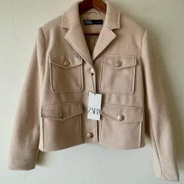 ZARA 베이지 자켓 L 사이즈 / 새상품 미사용