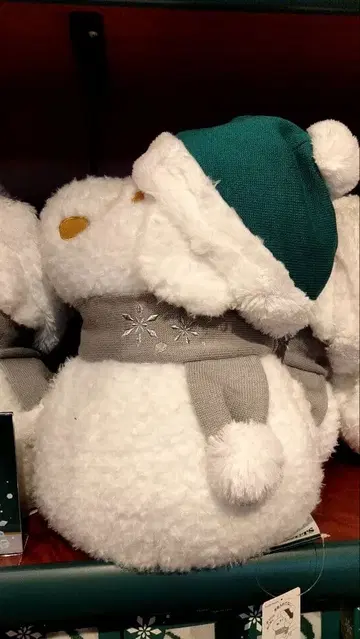 USJ 크리스마스 스누피 핸드 워머 핸드 머프