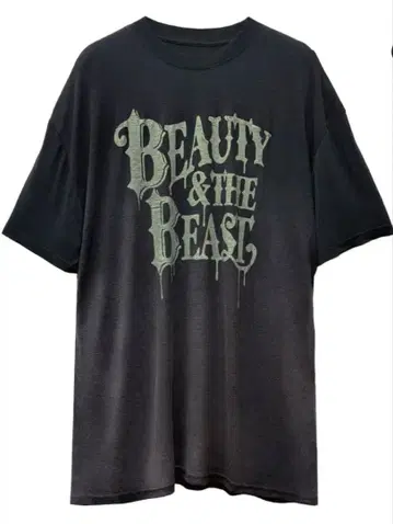 Beauty & The Beast T셔츠 L사이즈