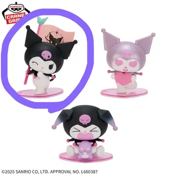 산리오 Kuromi 쿠로미 피규어 1개 박스 있음