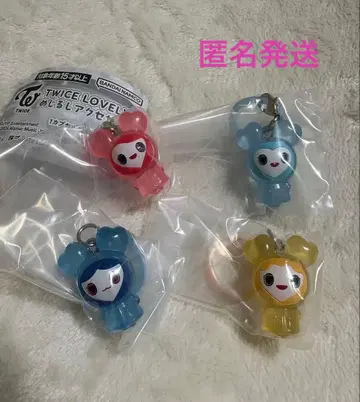 TWICE LOVELYS 메지루시 액세서리 4개 묶음 판매 가샤폰