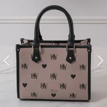 pium 모노그램 스퀘어 토트백