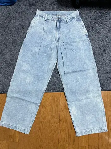 WYM 라이트 블루 와이드 팬츠 M