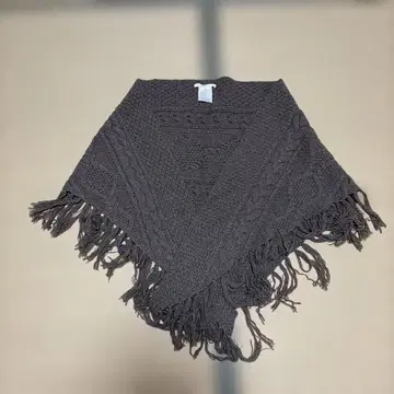 [ Calme ] 다크 브라운 프린지 판초 38