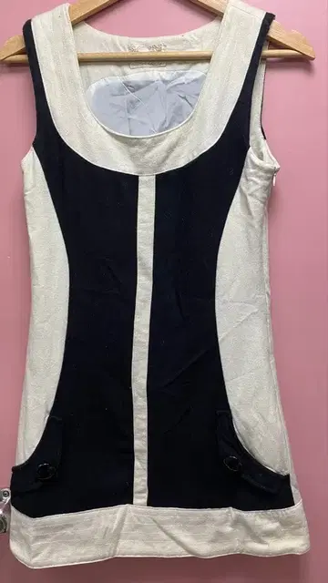 GOLDSinfnity 모노톤 레트로 원피스