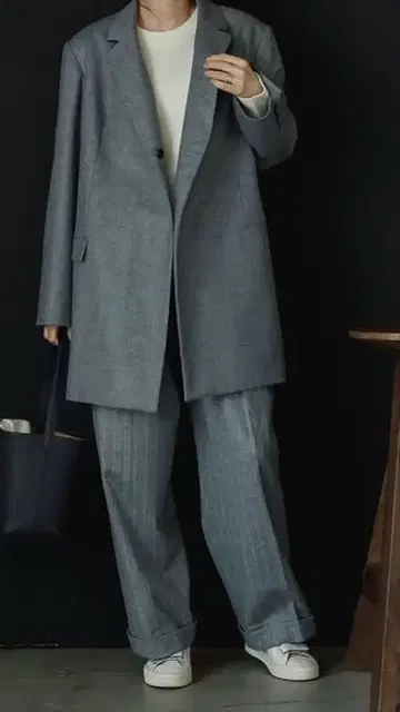 deres 데레스 코트 라이크 자켓 인기 컬러 라이트 그레이