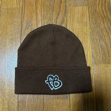 FUBU 브라운 니트 모자 비니