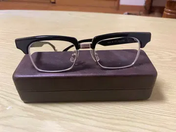 사바에 남성용 안경 블랙 프레임 케이스 포함