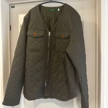 gorouta 퀼팅 자켓 L 올리브 그린