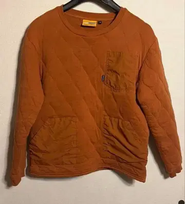 GRIP SWANY 오렌지 긴팔 티셔츠