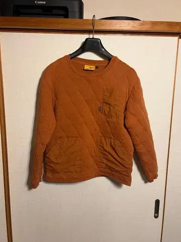 GRIP SWANY 오렌지 긴팔 티셔츠