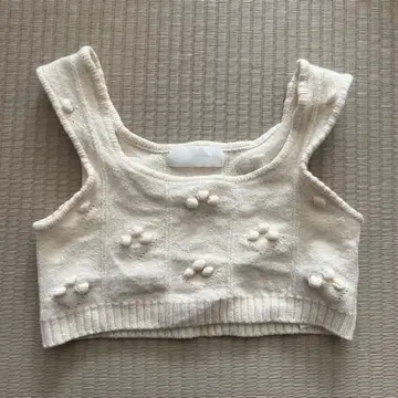 마메 쿠로구치 폼폼 니트탑