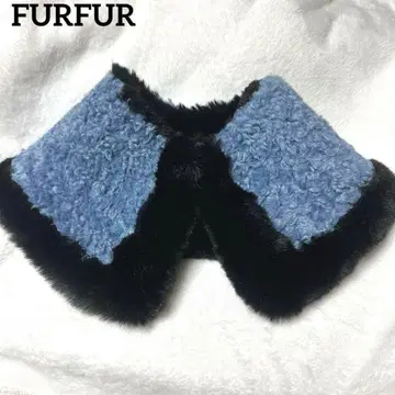 furfur 리버서블 퍼 탈부착 카라