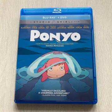 Ponyo / 벼랑 위의 포뇨 북미판 Blu-ray