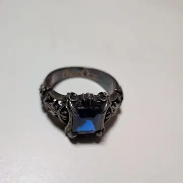 블랙 집사 시엘 팬텀하이엘 실버 반지