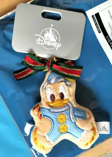 도날드 봉제 인형 키링 키체인 크리스마스 쿠키 디즈니