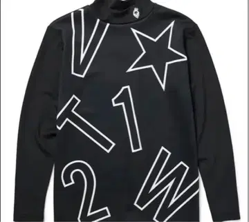 컨디션 최상 빅 사이즈 V12 골프 모크넥 긴팔 셔츠 XXL