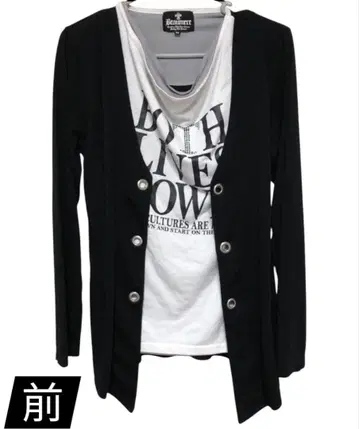 00s Y2Karchive 레이어드 티셔츠 아지메 페어리 그런지