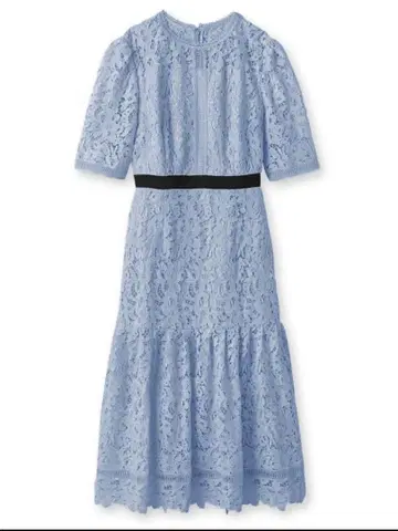 CELFORD 레이스 원피스 믹스 플라워 요시코님 금기품