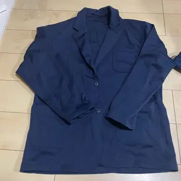 NEW ERA 네이비 테일러드 자켓 XX LARGE