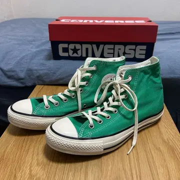 CONVERSE ALL STAR 그린 하이컷 스니커즈