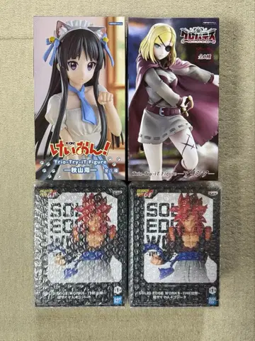 [처분 가격] 케이온 알리시아 드래곤볼 출진 오지터 피규어 모음