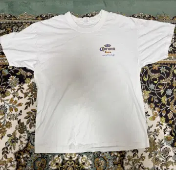기업 T셔츠 Corona XXL 사이즈 화이트